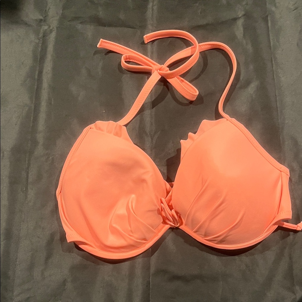 Victoria's Secret Coral Bikini Top